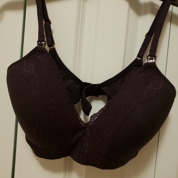 Black Lace Women's Bralette - Picture 2 of 7
